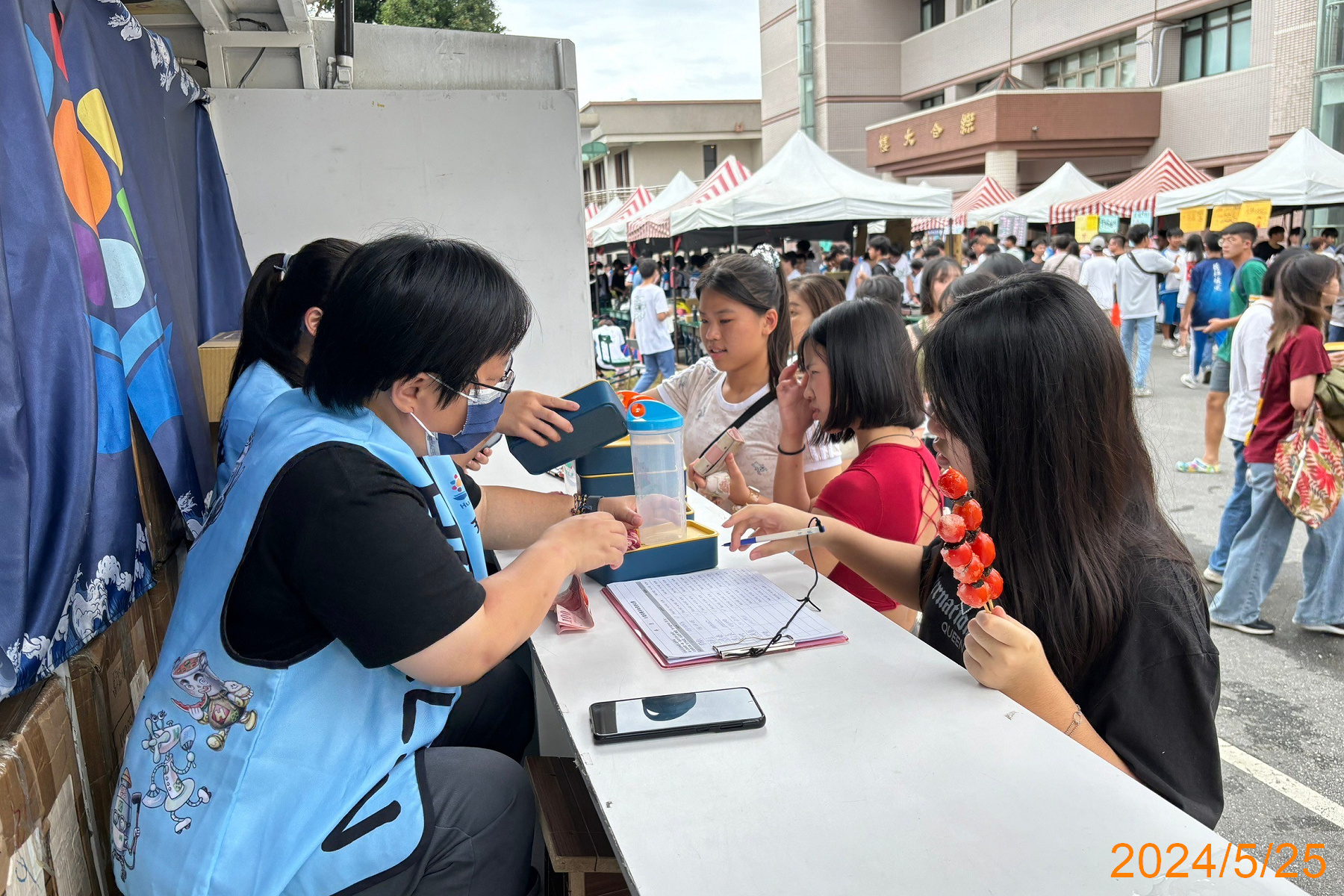 113.05.25-國立花蓮高級中學餐具出借宣導活動